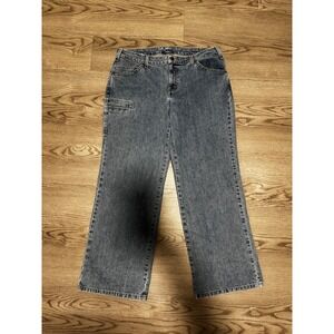 Vintage Dickies Petite Women's Jeans Size 10 Petite Blue Denim Carpenter Utility